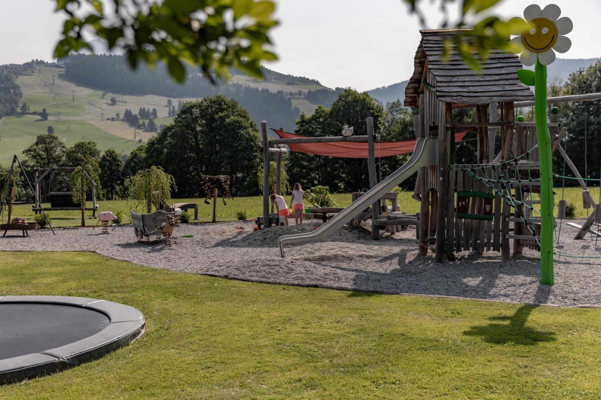 Aparthotel Biohof Ebengut Maria Alm am Steinernen Meer Zewnętrze zdjęcie